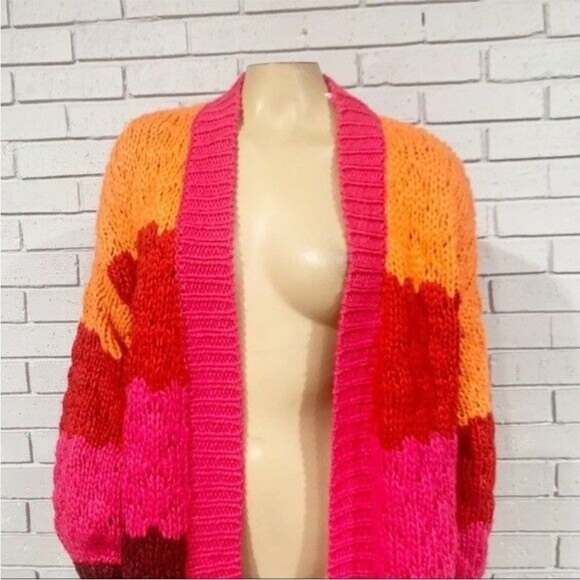 Farm Rio Women’s Striped Multi Cardigan - Picture 2 of 6